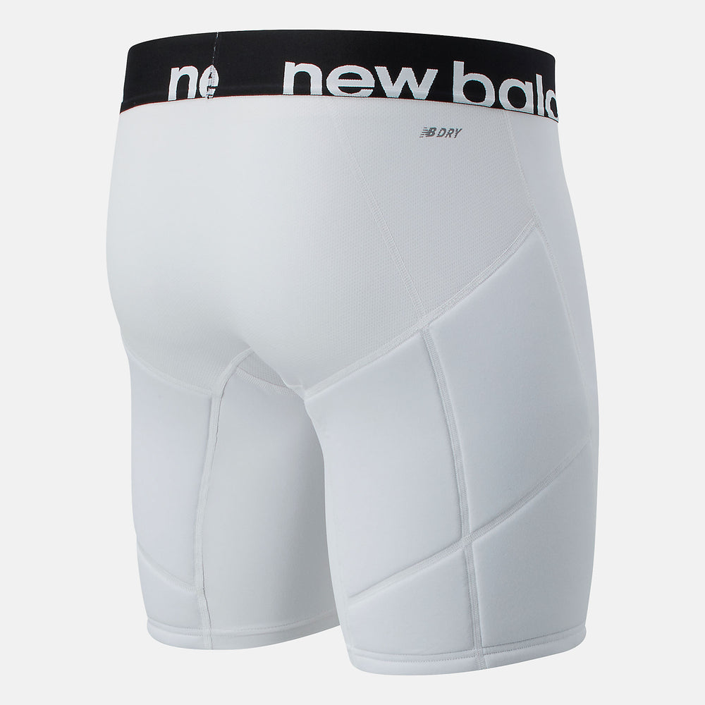 White Slider Short New Balance Clothing