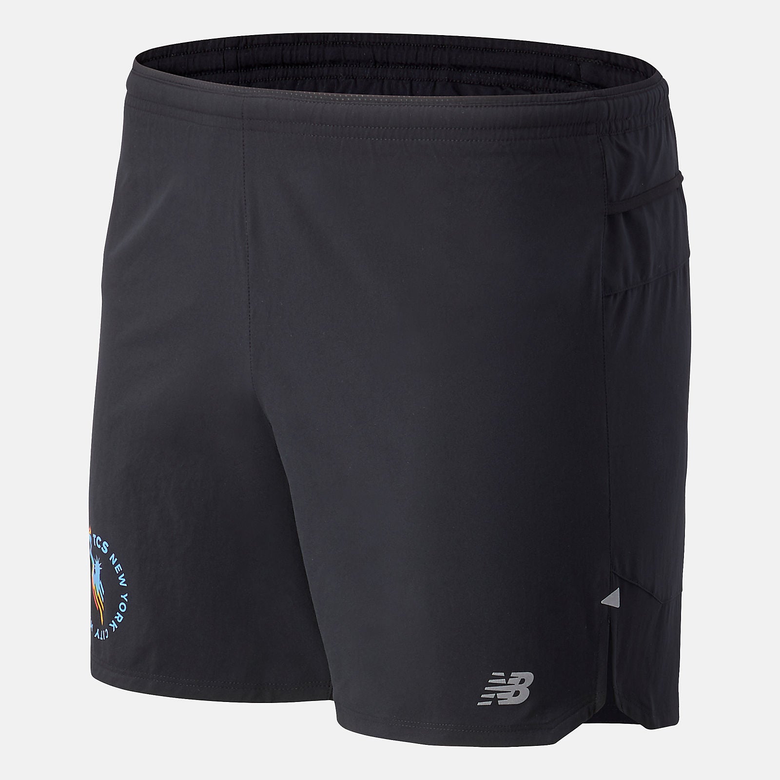 Black NYC Marathon Impact Run 5 inch Short New Balance Clothing