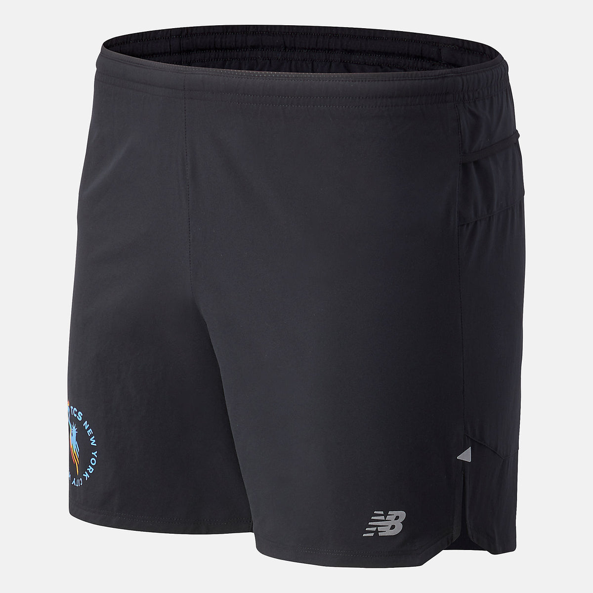 Black NYC Marathon Impact Run 5 inch Short New Balance Clothing