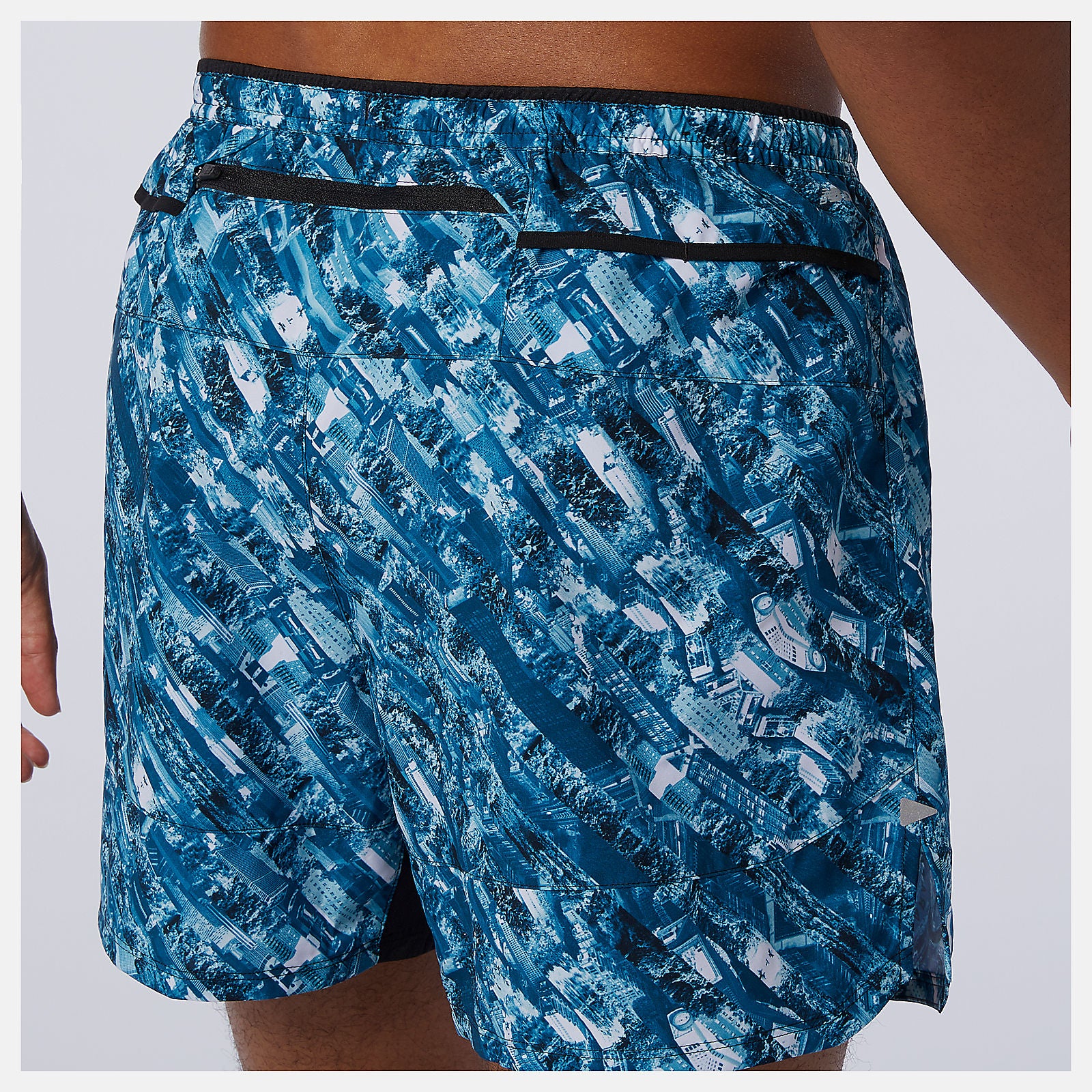 Rogue Wave NYC Marathon Printed Impact Run 5 Inch Short New Balance Clothing