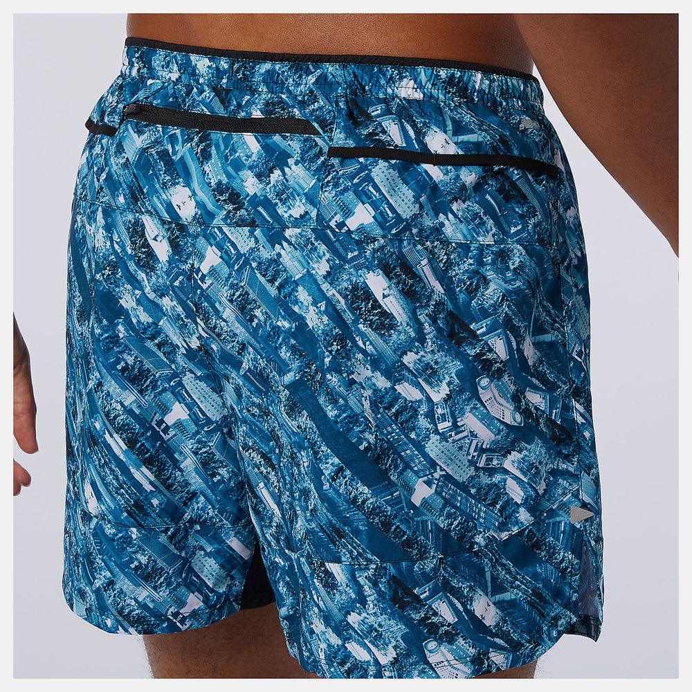 Rogue Wave NYC Marathon Printed Impact Run 5 Inch Short New Balance Clothing