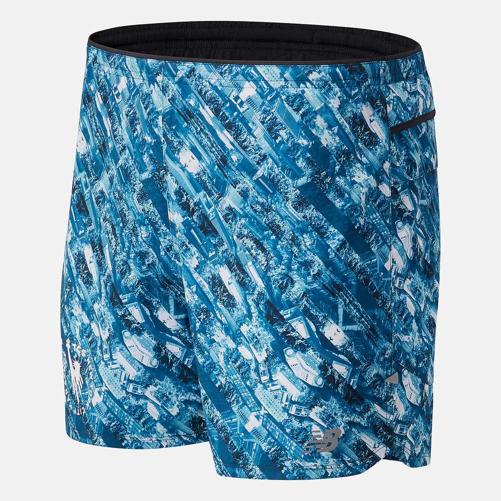 Rogue Wave NYC Marathon Printed Impact Run 5 Inch Short New Balance Clothing