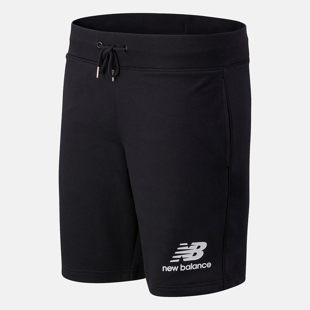 Black NB Essentials Stacked Logo Short New Balance Clothing