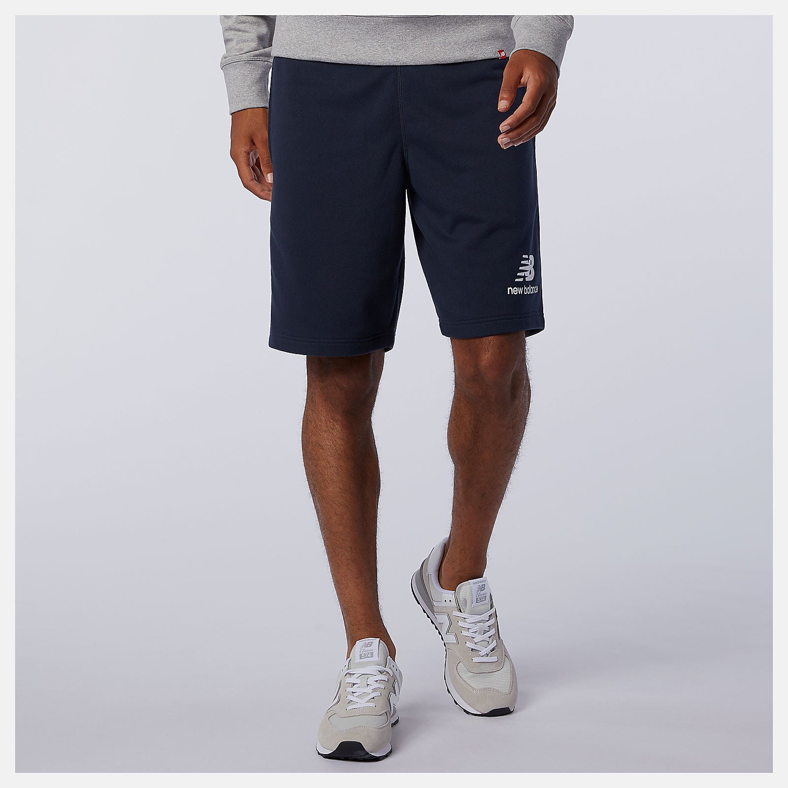 Eclipse NB Essentials Stacked Logo Short New Balance Clothing