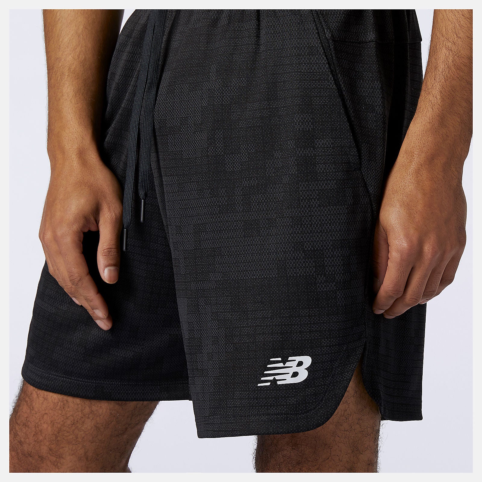 Black R.W.T. Lightweight Knit Short New Balance Clothing