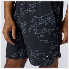 Black Fortitech Graphic 7 inch Woven Short New Balance Clothing