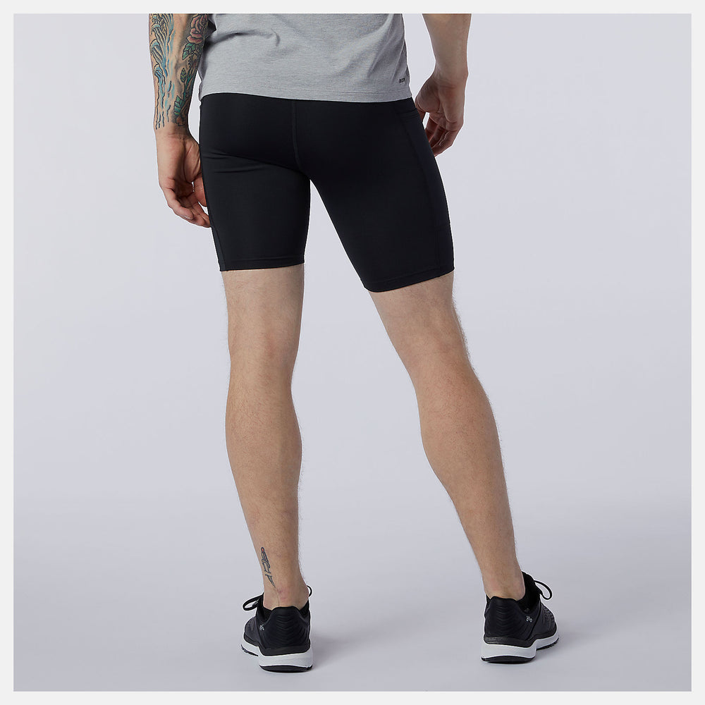 Black Fast Flight 8 inch Fitted Short New Balance Clothing