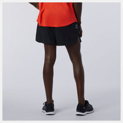 Black Q Speed Fuel 5 Inch Short New Balance Clothing