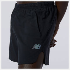 Black Q Speed Fuel 5 Inch Short New Balance Clothing