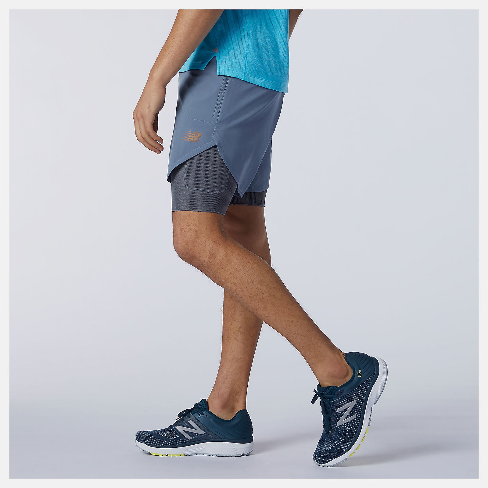 Ocean Grey PMV Portable Short New Balance Clothing