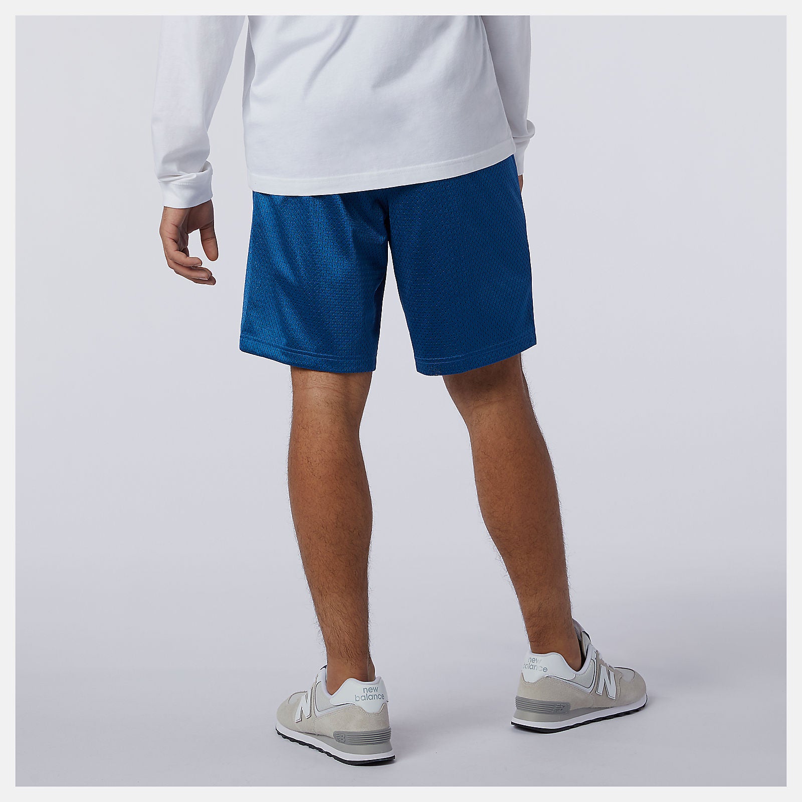 Captain Blue NB Essentials Mesh Short New Balance Clothing