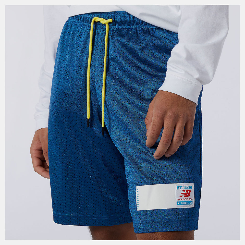 Captain Blue NB Essentials Mesh Short New Balance Clothing