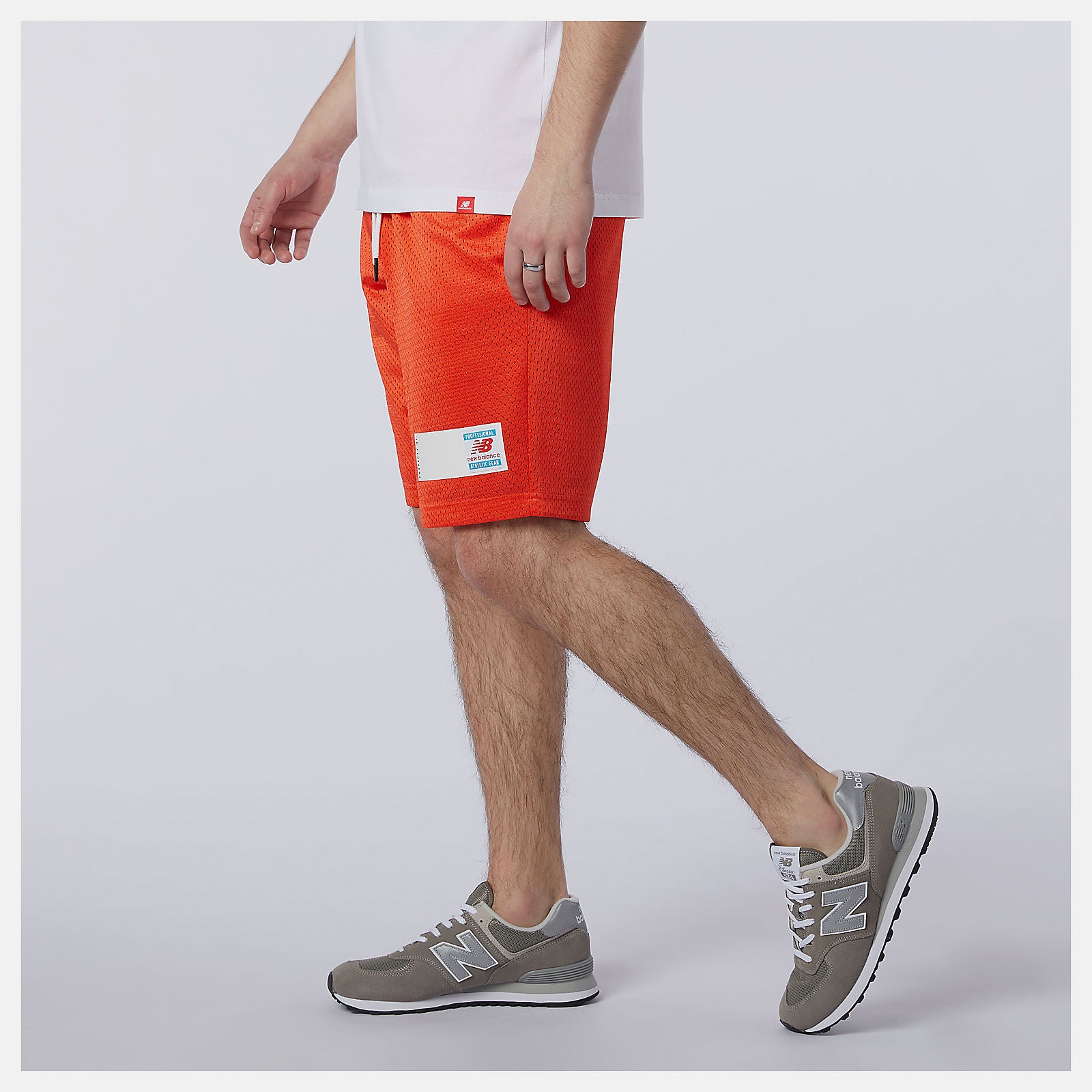 Ghost Pepper NB Essentials Mesh Short New Balance Clothing