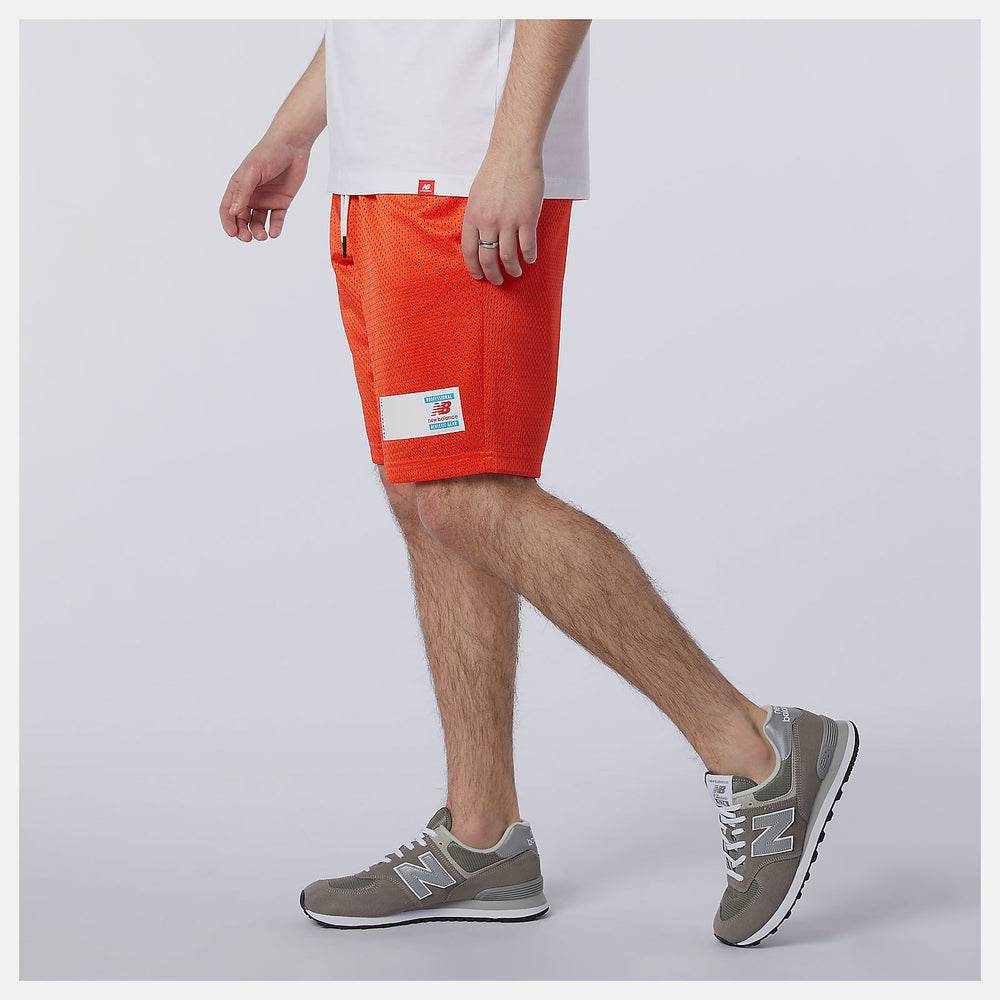 Ghost Pepper NB Essentials Mesh Short New Balance Clothing