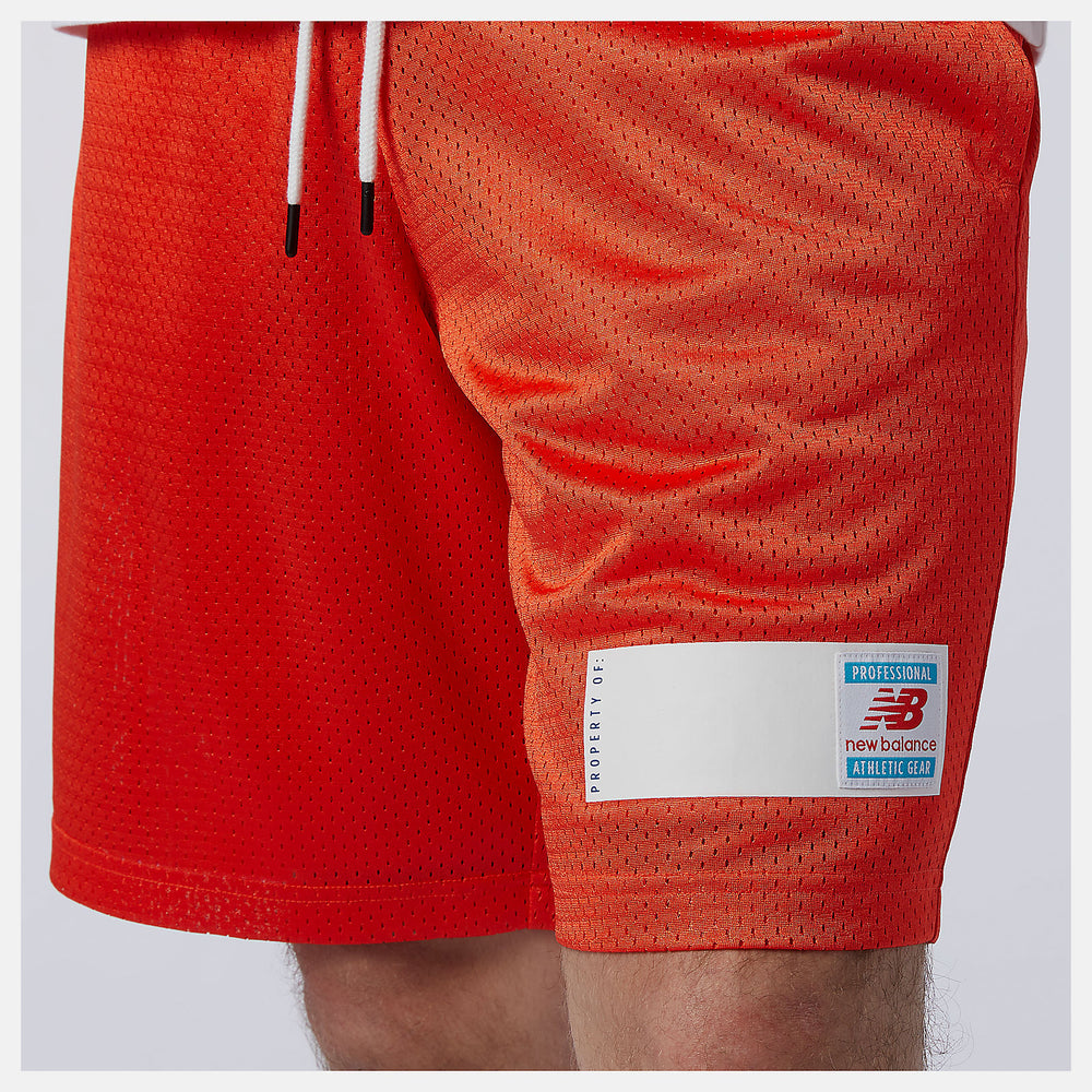 Ghost Pepper NB Essentials Mesh Short New Balance Clothing