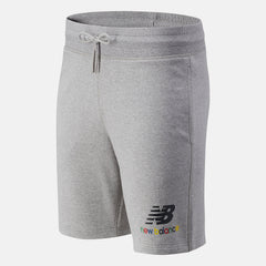 Athletic Grey Essentials Colorful Logo Short New Balance Clothing