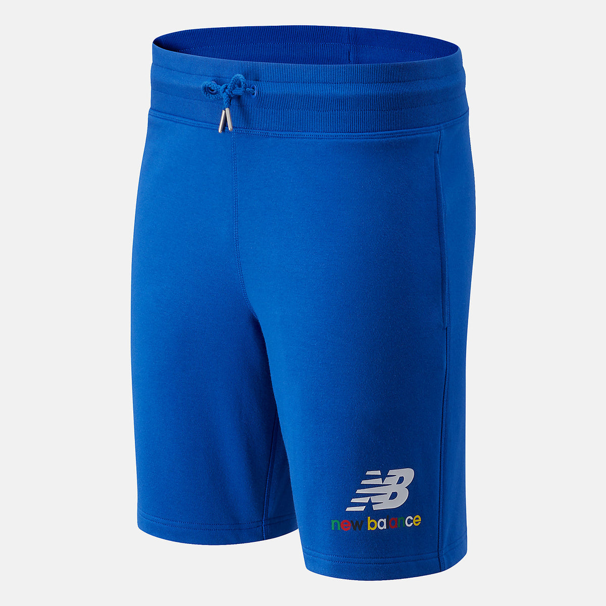 Team Royal Essentials Colorful Logo Short New Balance Clothing