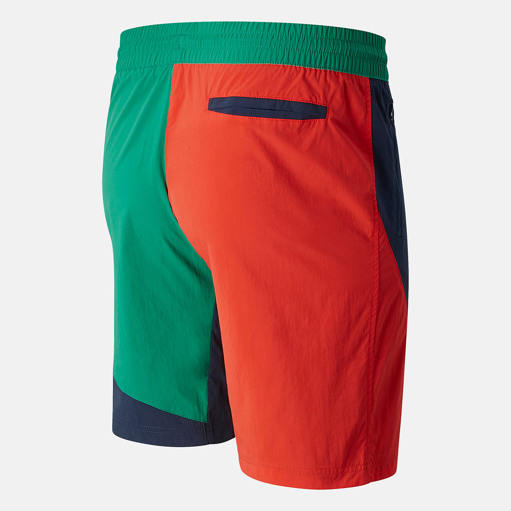 Natural Indigo NB Basketball Woven Court Short New Balance Clothing