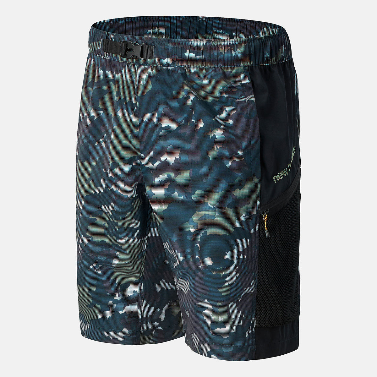 Black Multi KL2 Nature of the Game Printed Utility Short New Balance Clothing