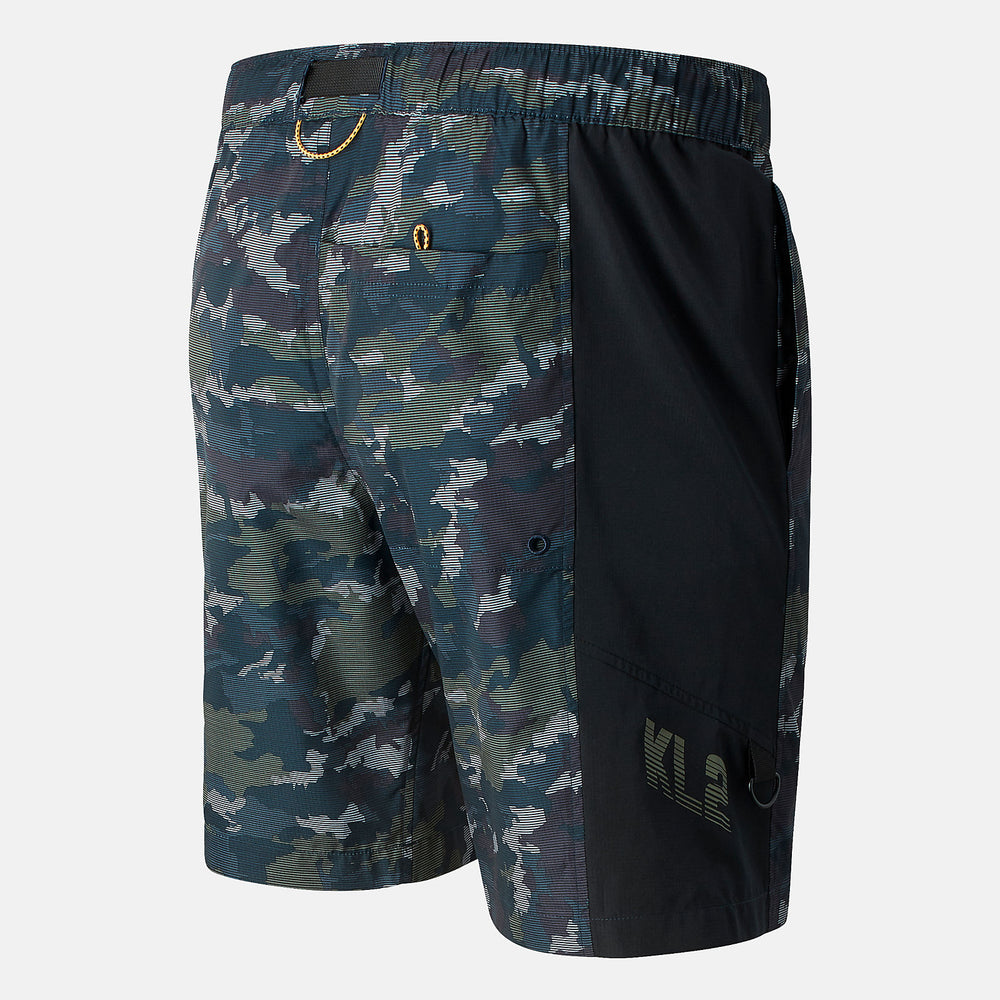 Black Multi KL2 Nature of the Game Printed Utility Short New Balance Clothing