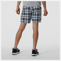 White 7 In Printed Tournament Short New Balance Clothing