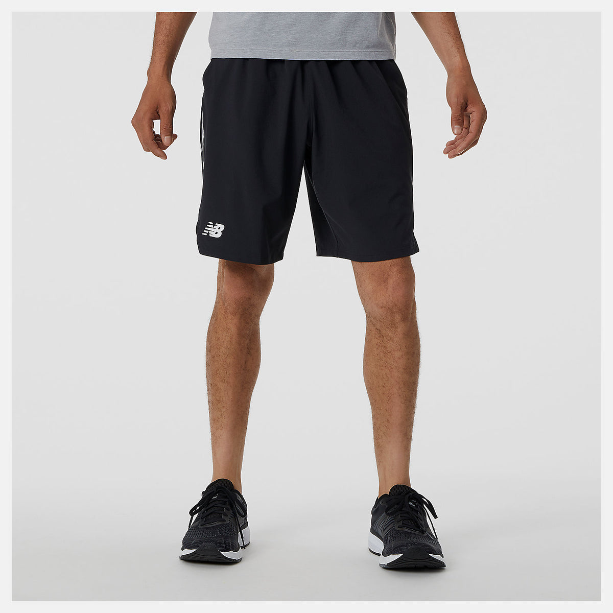 Black Rally 9 In Tournament Short New Balance Clothing