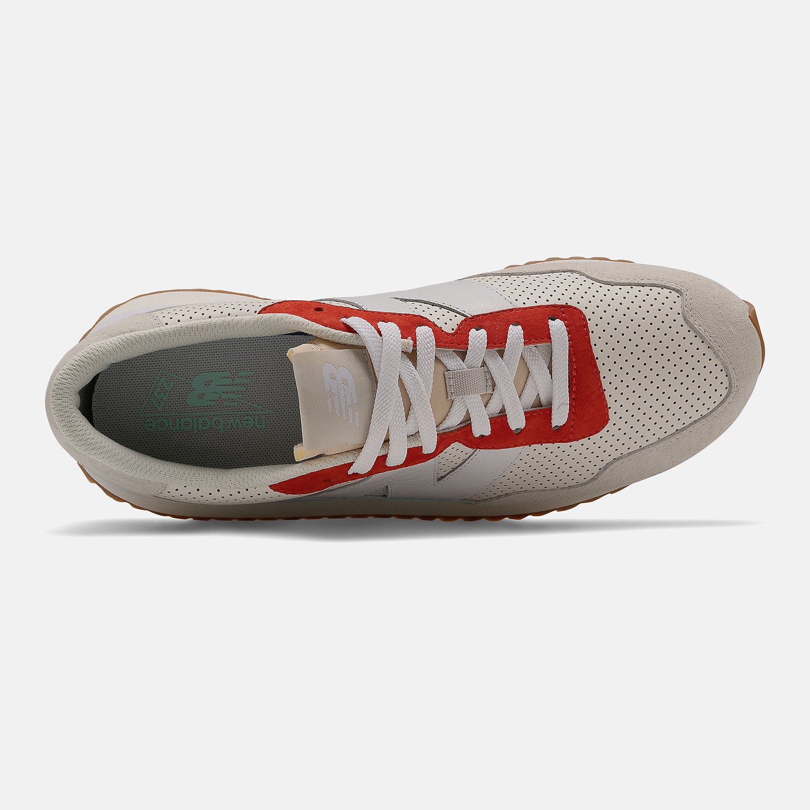 White/Ghost Pepper 237 New Balance Shoes
