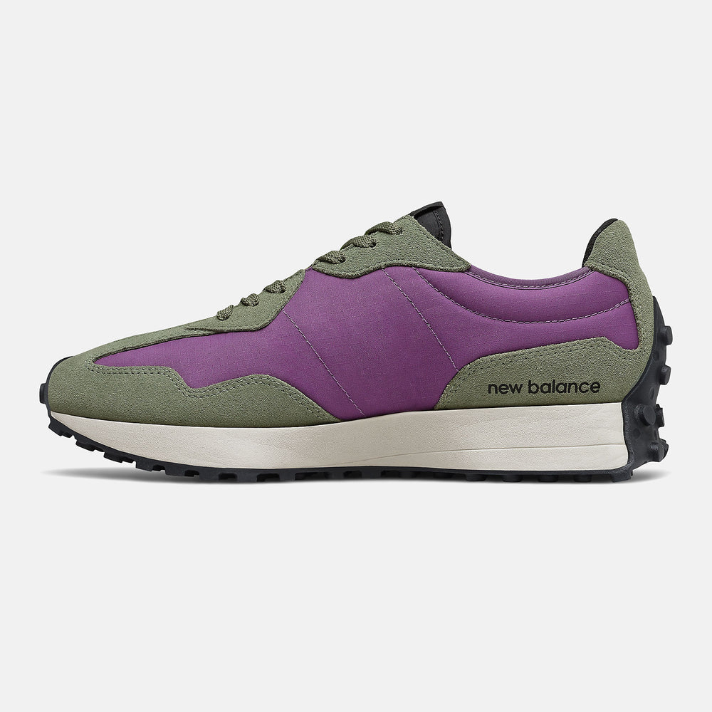 Sour Grape/Bleached Lime Glo 327 New Balance Shoes