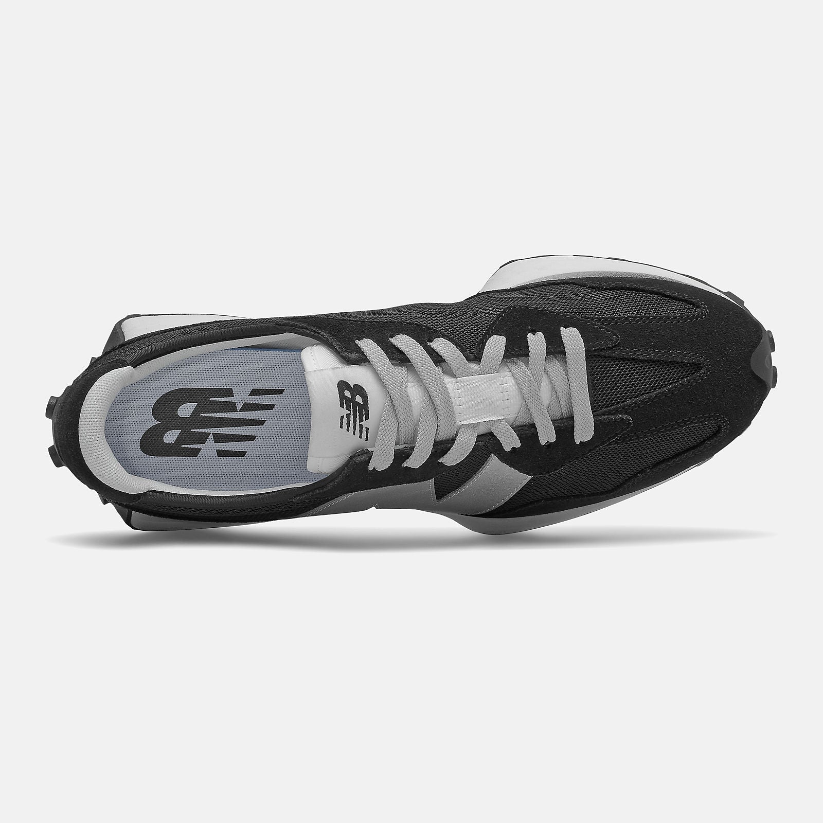 Black/Metallic Silver MS327V1 New Balance Shoes