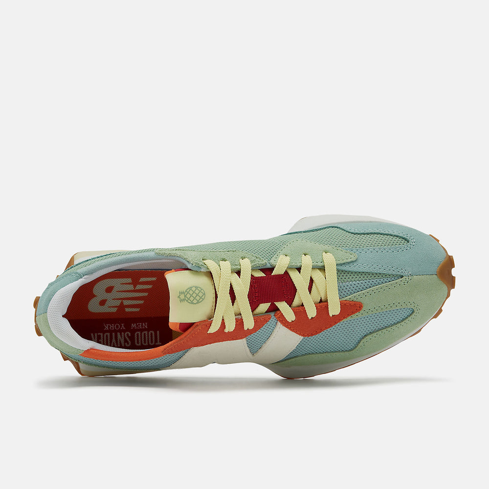 Storm Blue/Light Green 327 New Balance Shoes