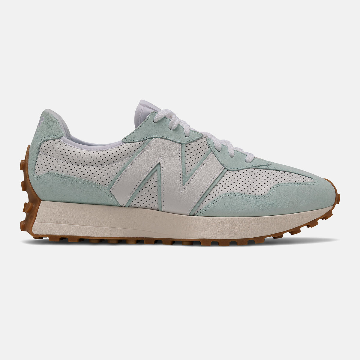 White/White Mint 327 Primary Pack New Balance Shoes