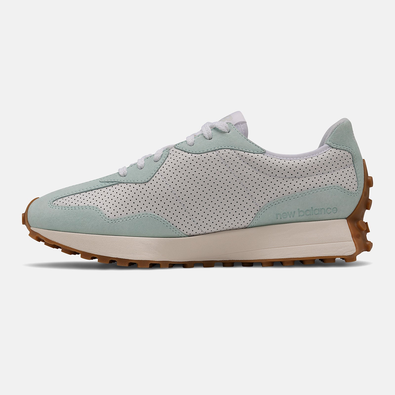 White/White Mint 327 Primary Pack New Balance Shoes