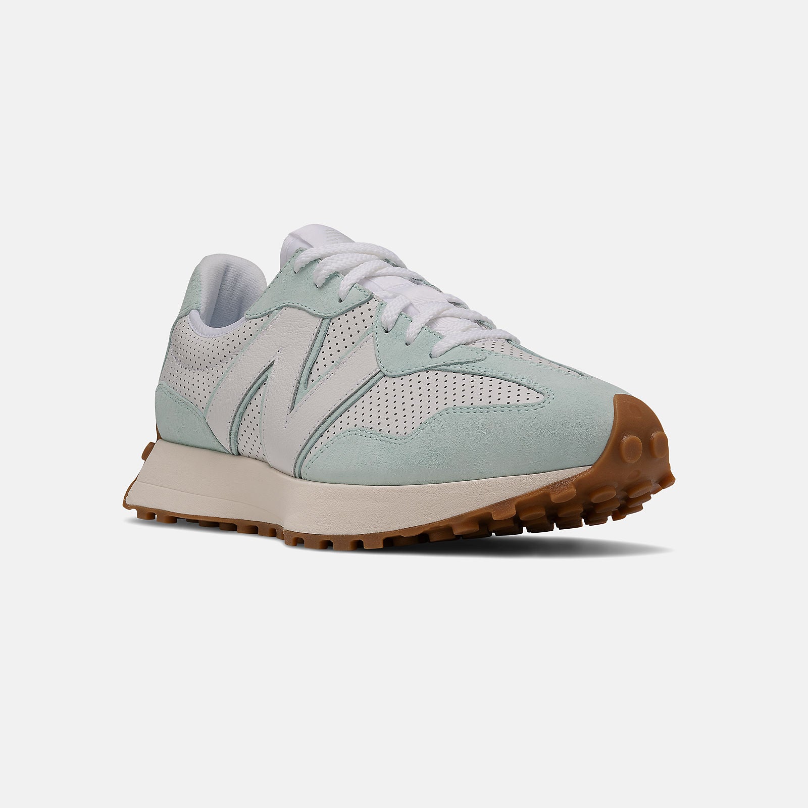 White/White Mint 327 Primary Pack New Balance Shoes