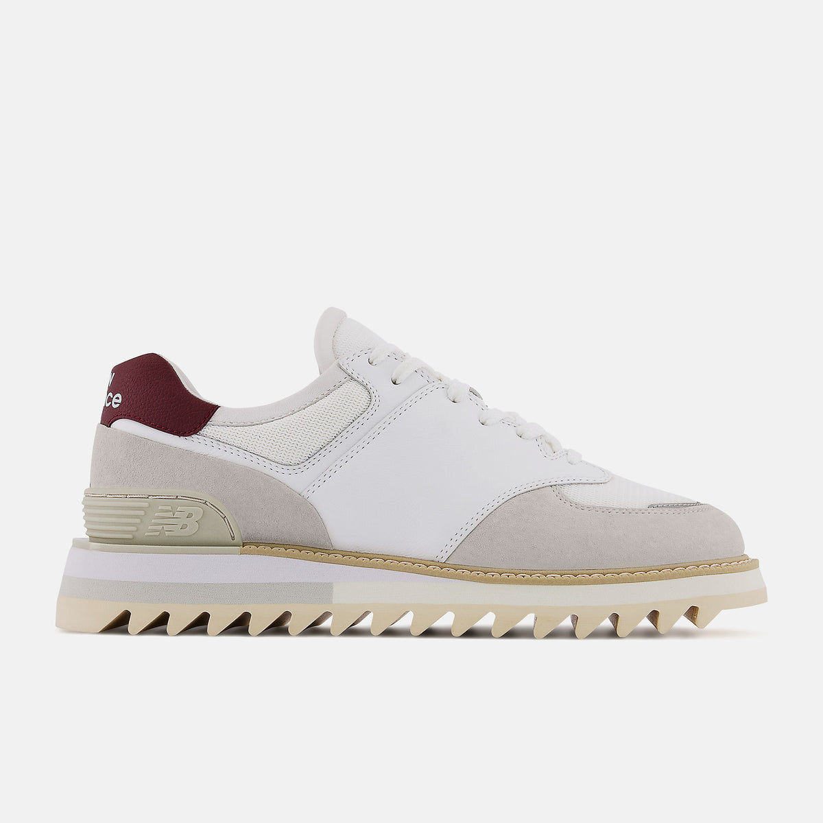 Nimbus Cloud/Classic Burgundy 574 by TDS New Balance Shoes