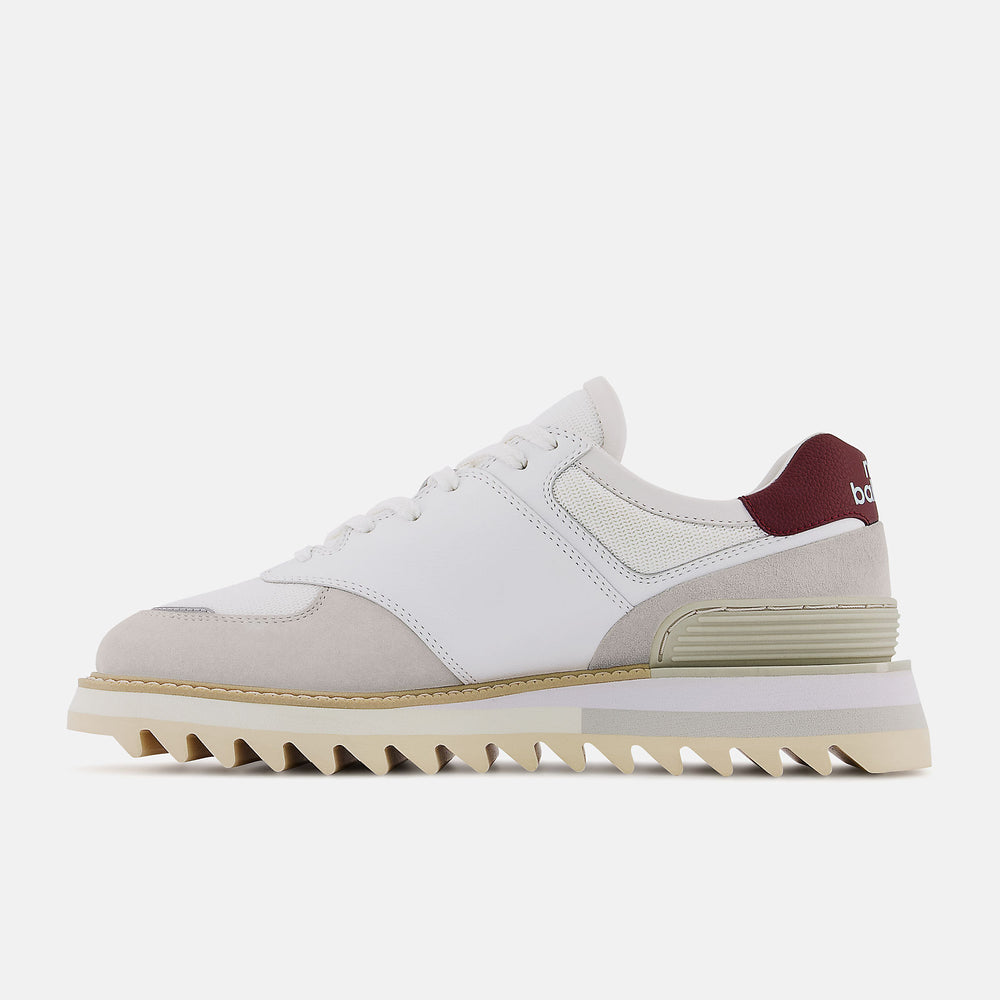 Nimbus Cloud/Classic Burgundy 574 by TDS New Balance Shoes