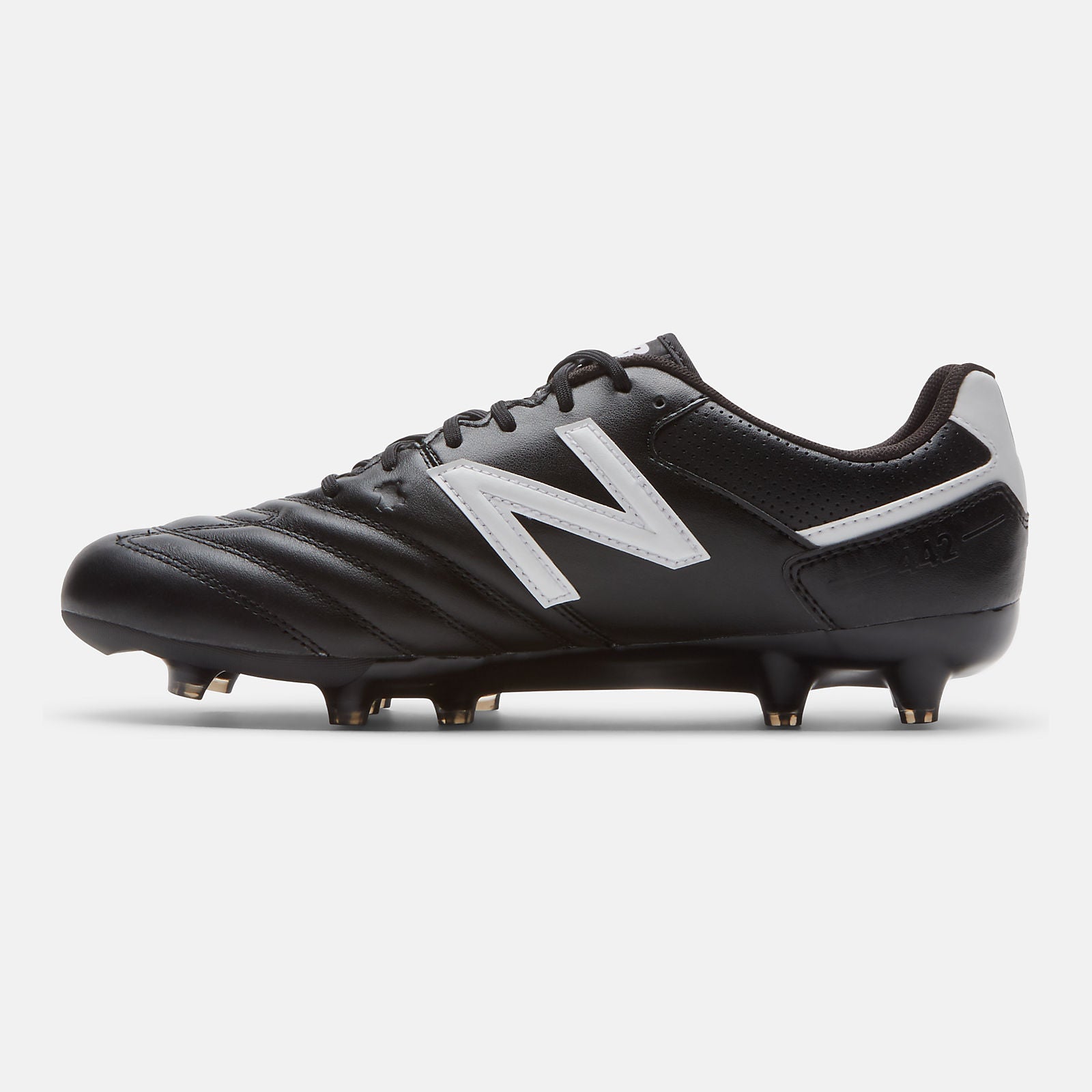 Black/White 442 Team FG New Balance Shoes