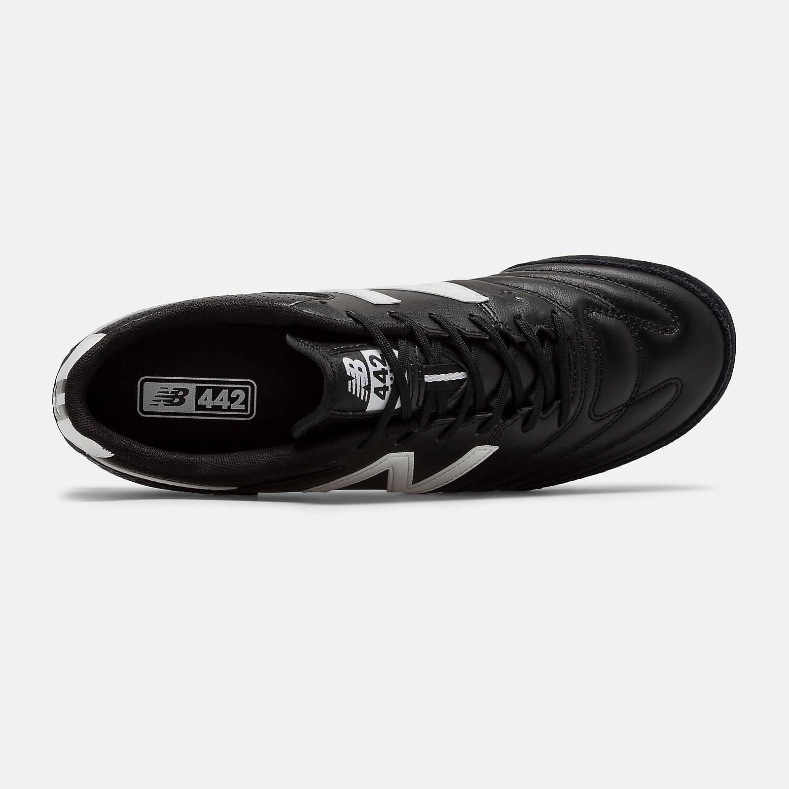 Black/White 442 Team TF New Balance Shoes