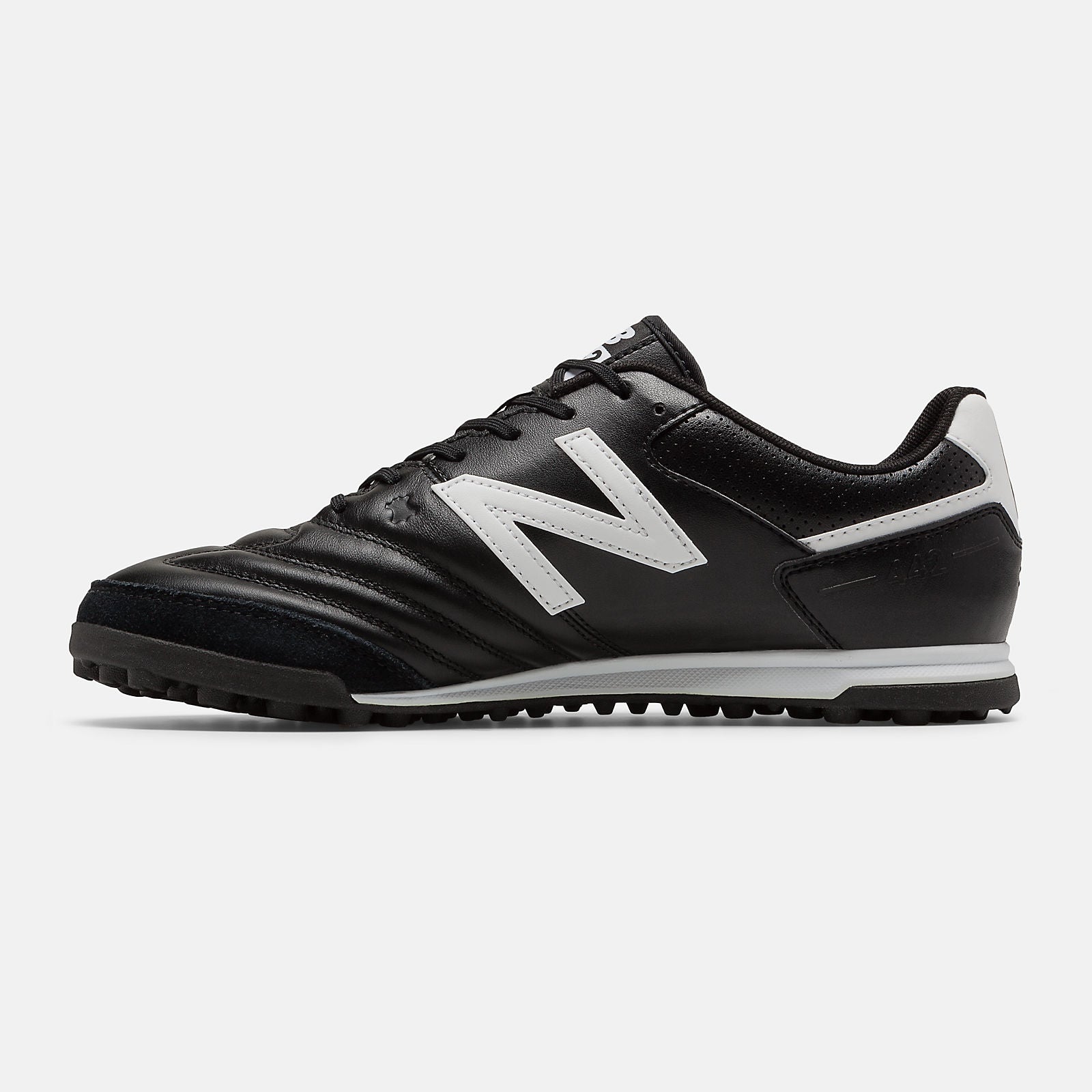Black/White 442 Team TF New Balance Shoes