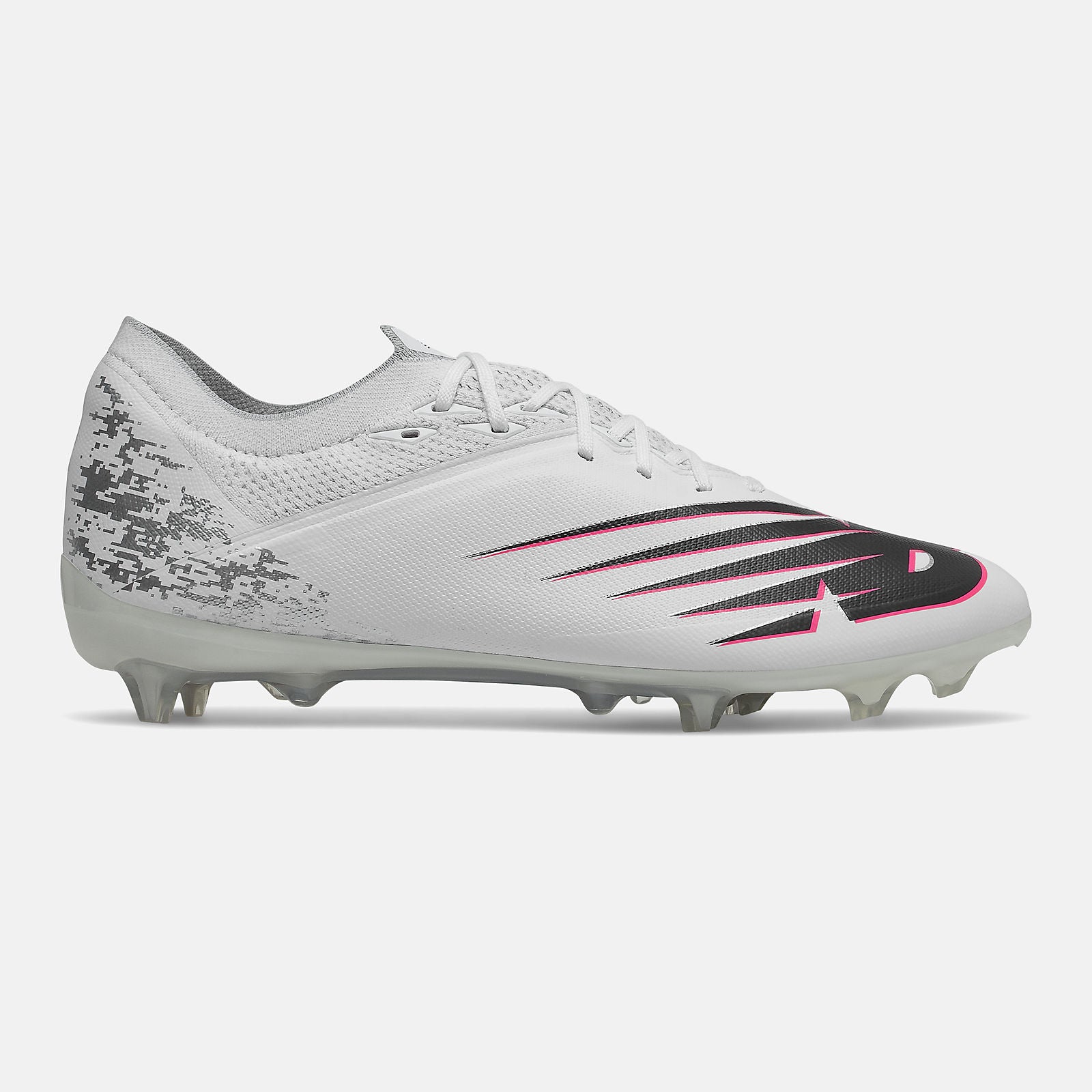 White/Silver Furon V6+ Destroy FG New Balance Shoes