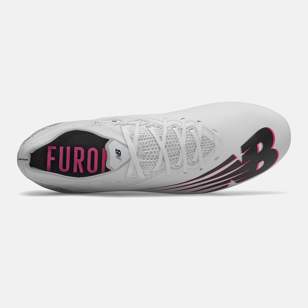 White/Silver Furon V6+ Destroy FG New Balance Shoes