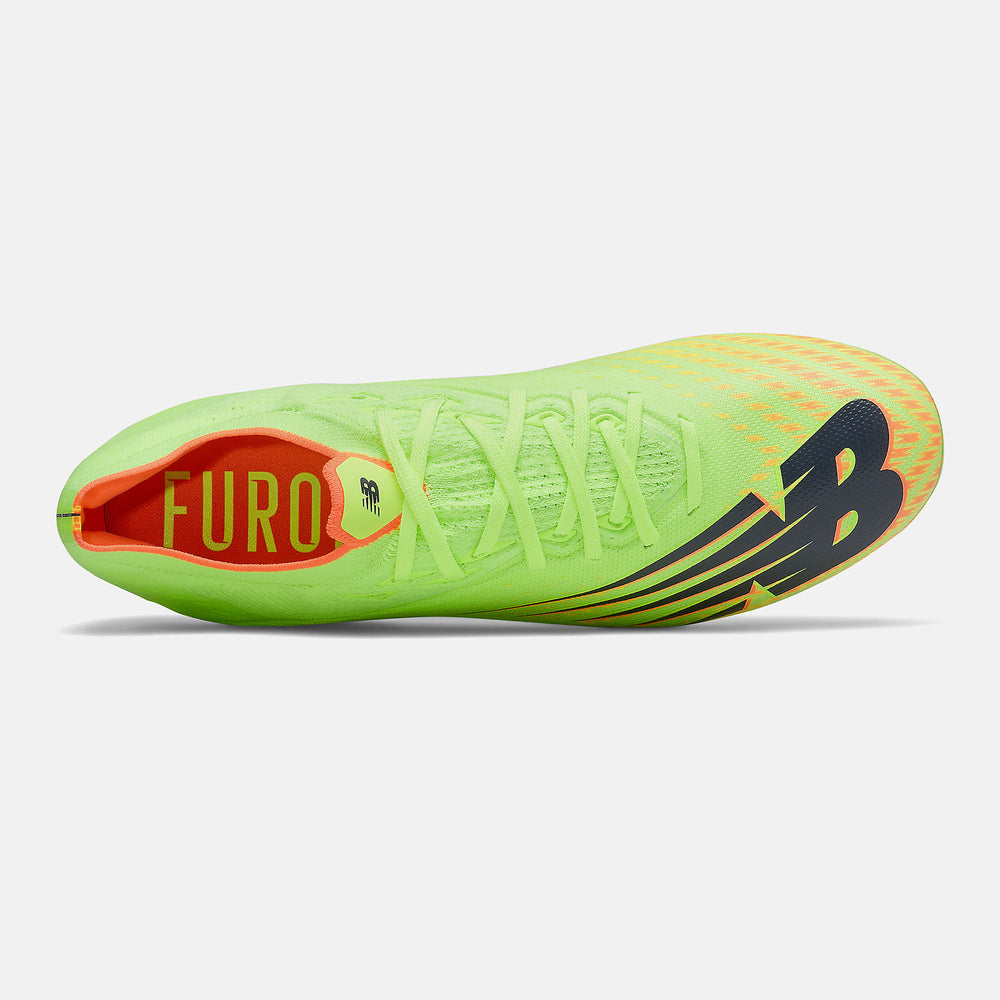 Bleached Lime Glo/Citrus Furon v6+ Destroy FG New Balance Shoes
