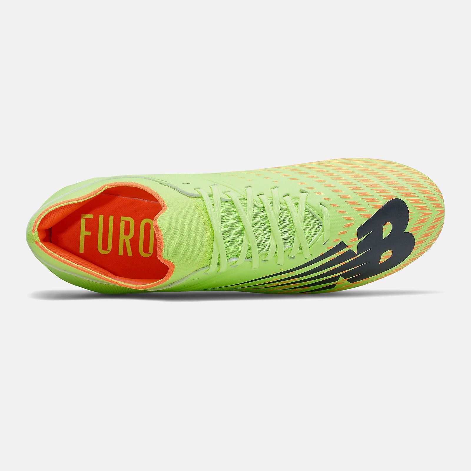 Bleached Lime Glo/Citrus Furon V6+ Dispatch FG New Balance Shoes