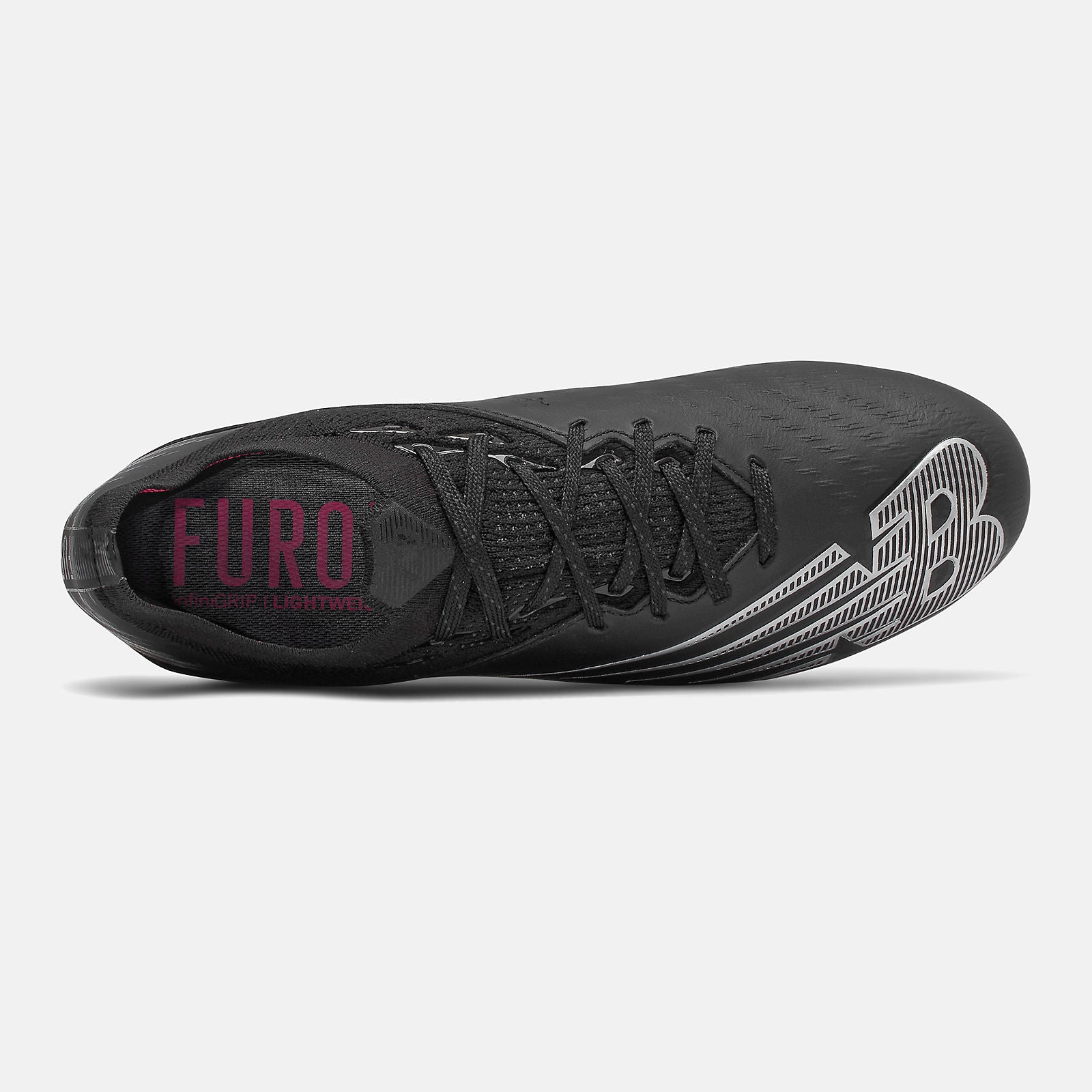 Black Furon V6+ Leather FG New Balance Shoes