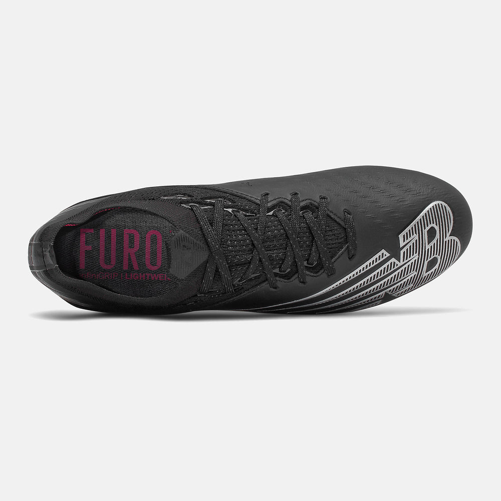Black Furon V6+ Leather FG New Balance Shoes