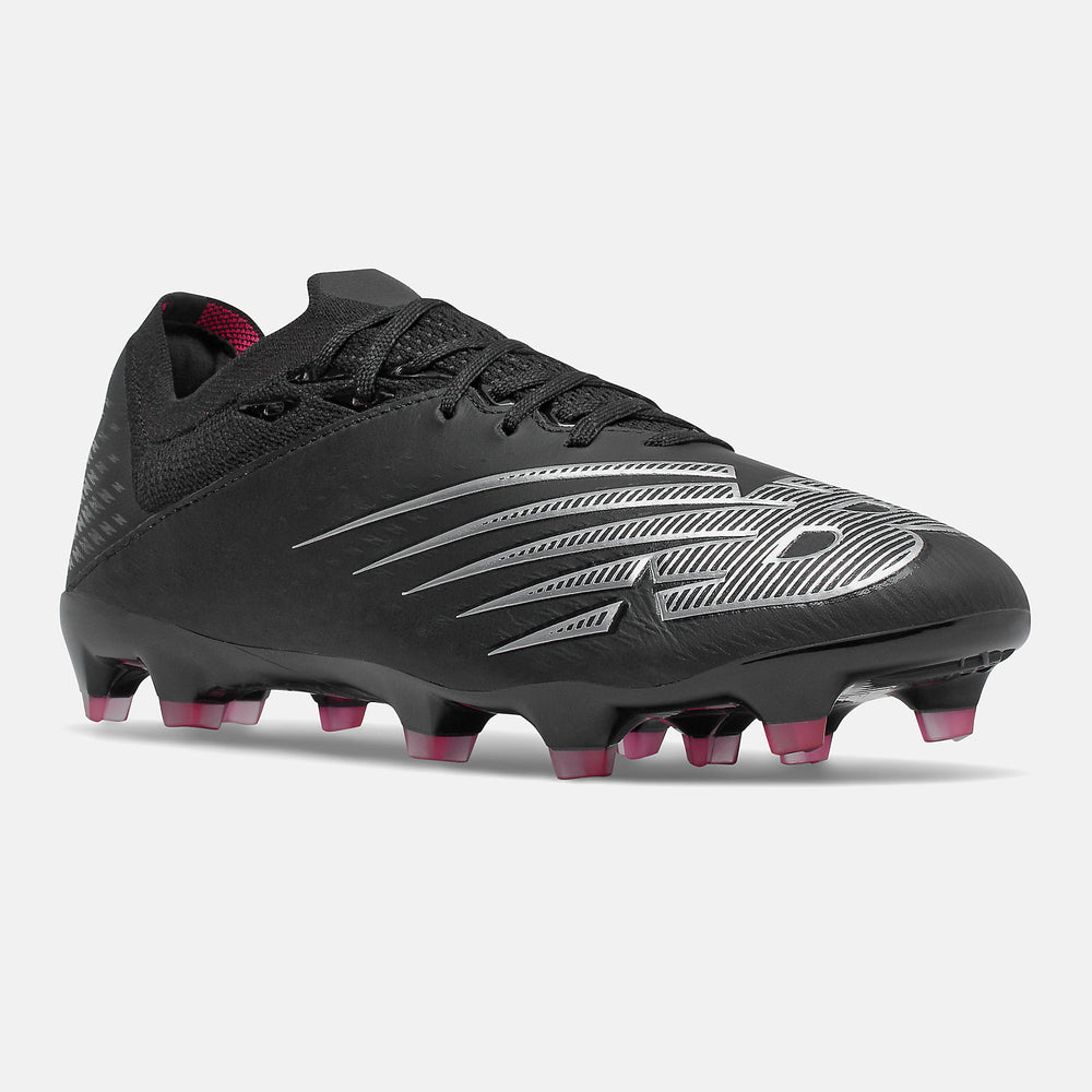 Black Furon V6+ Leather FG New Balance Shoes