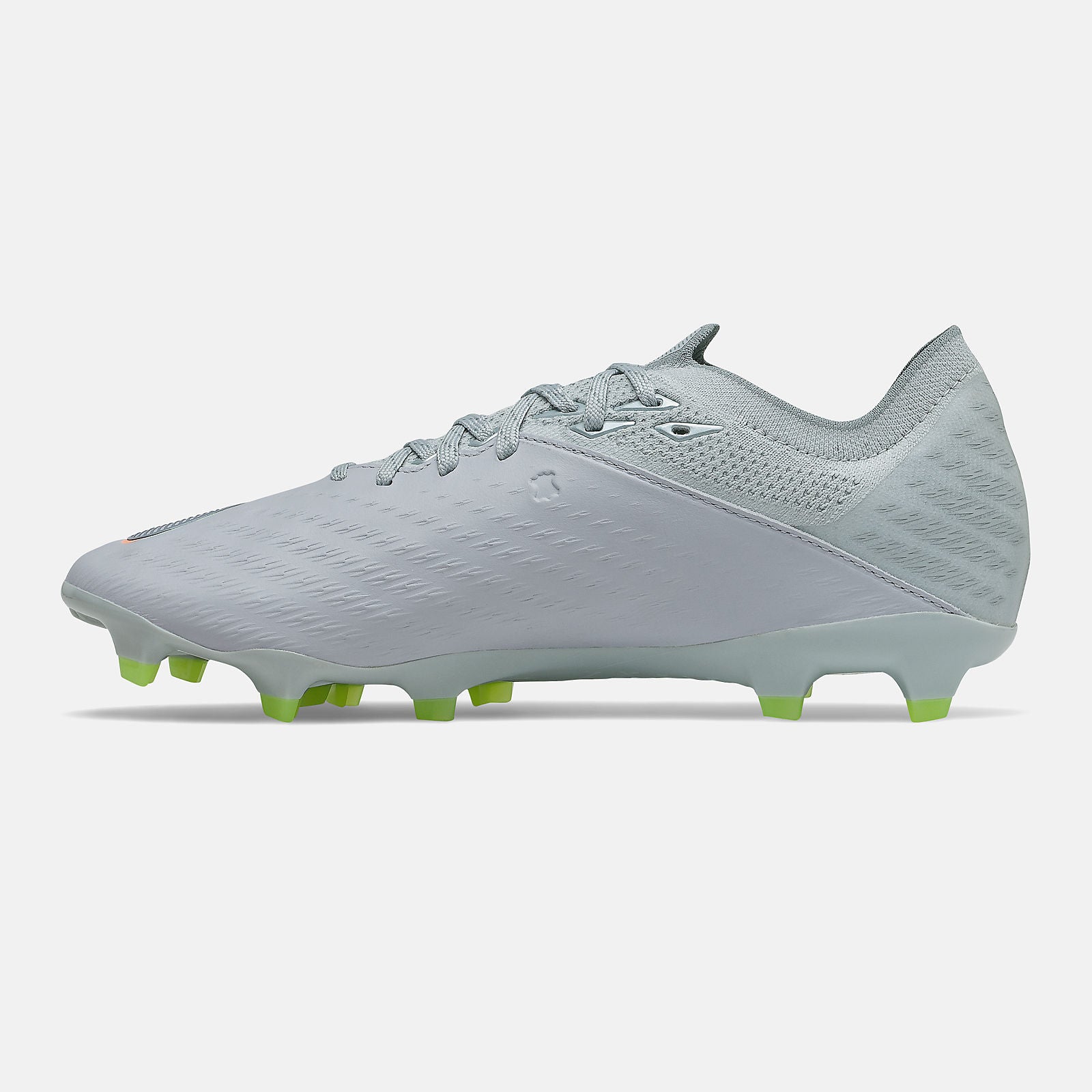 Light Cyclone/Bleached Lime Glo FURON V6+ Pro Leather FG New Balance Shoes
