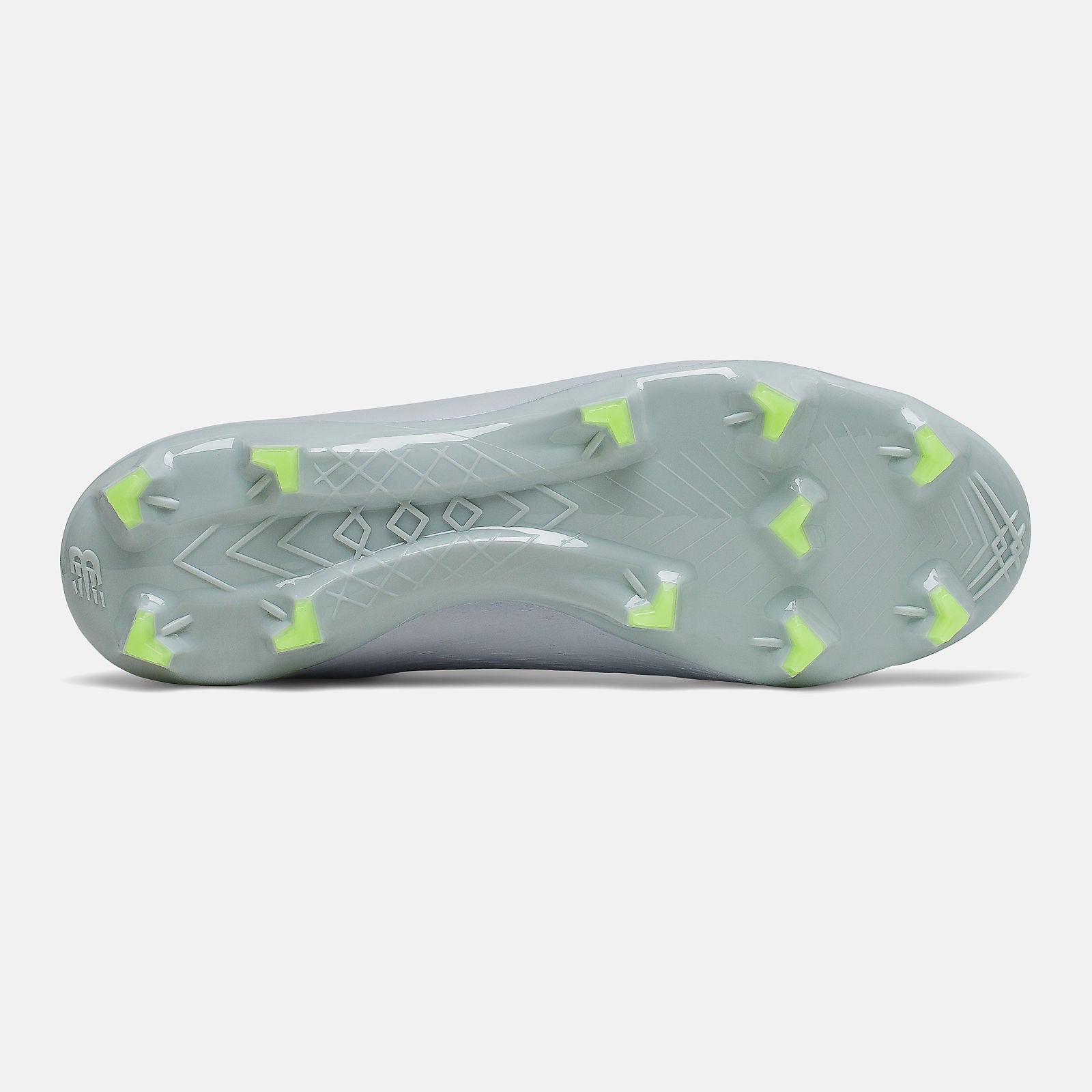 Light Cyclone/Bleached Lime Glo FURON V6+ Pro Leather FG New Balance Shoes