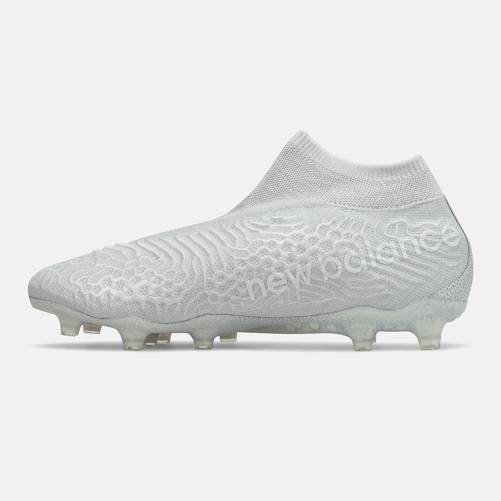 White/Light Aluminium Tekela V3 Pro FG New Balance Shoes