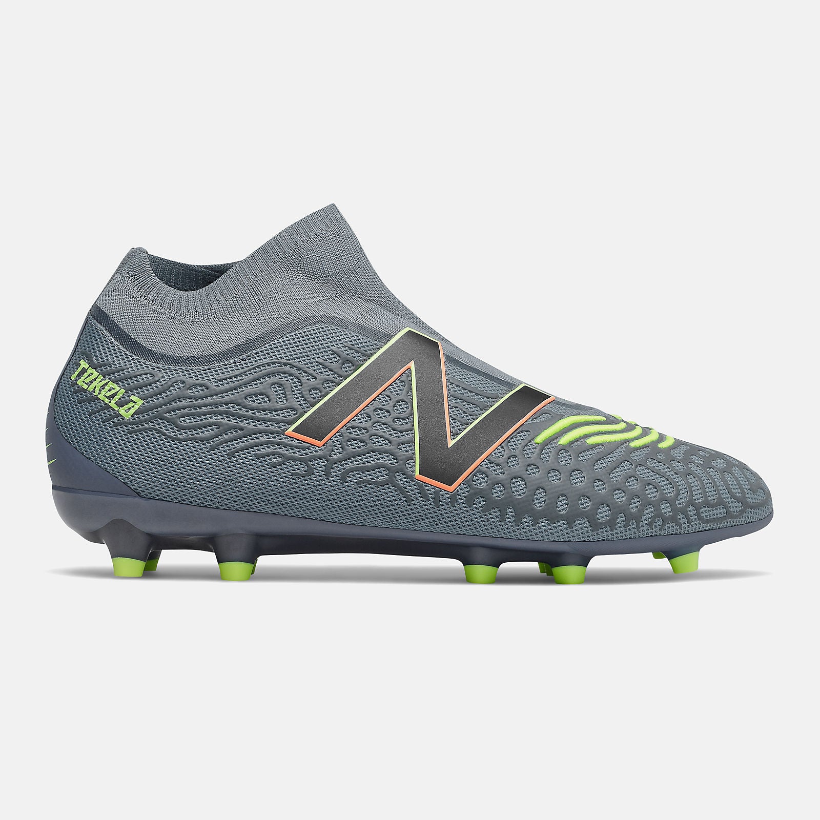 Thunder/Bleached Lime Glo Tekela v3 Magia FG New Balance Shoes