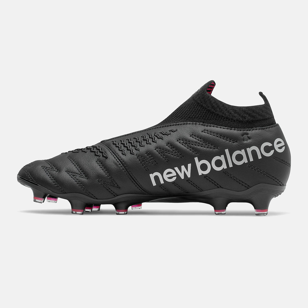 Black/Pink Glo Tekela V3+ Pro Leather FG New Balance Shoes